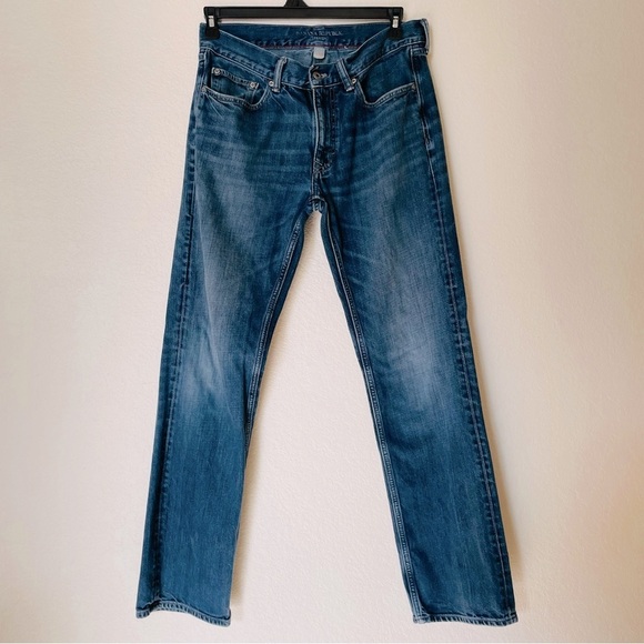 Banana Republic Other - Banana Republic men’s denim jeans size 32x32 straight leg medium wash casual fit
